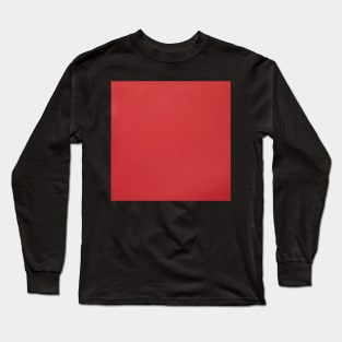 Red leather texture Long Sleeve T-Shirt